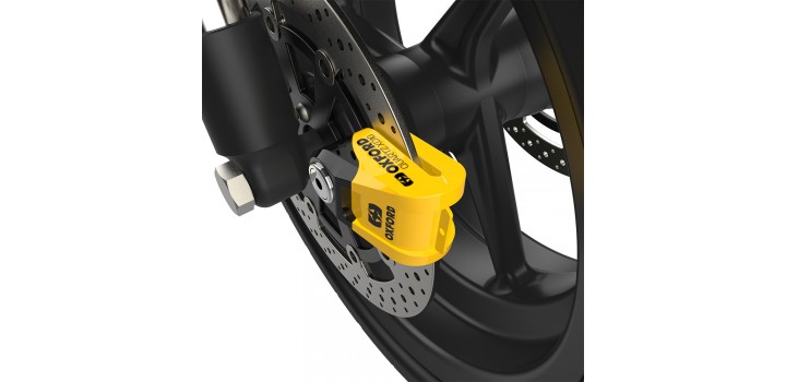 Oxford Quartz XD10 disc lock Yellow/Black